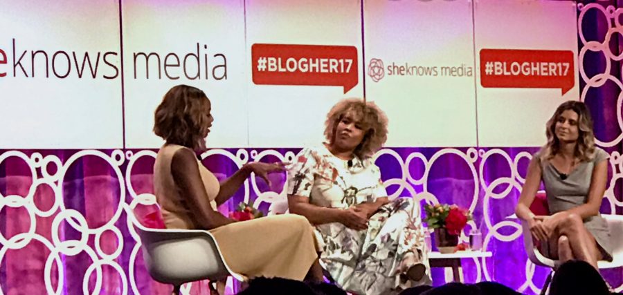Tai Beauchamp, Gabby Fresh, and Anastasia Ashley at the Keynote at Blogher17 via Cookwith5kids @cookwith5kids mom blog