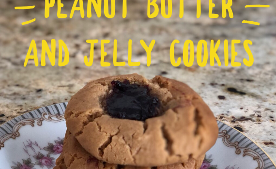 Vegan and Organic Peanut Butter and Jelly cookies