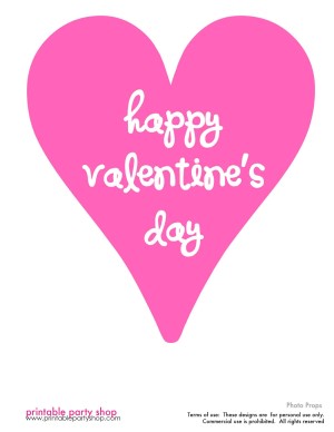 Valentines Day Party and Printable - Cookwith5Kids