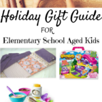 Elementary Aged Kids Gift Guide. Full story at www.cookwith5kids.com