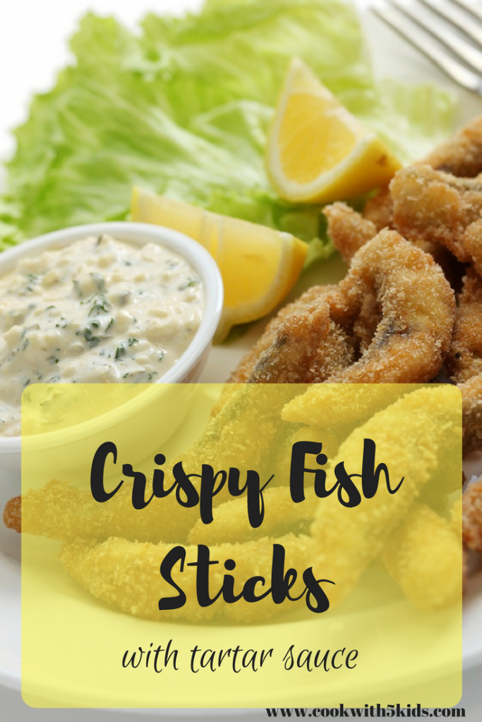 Crispy FishSticks via Mom Blog Cookwith5kids