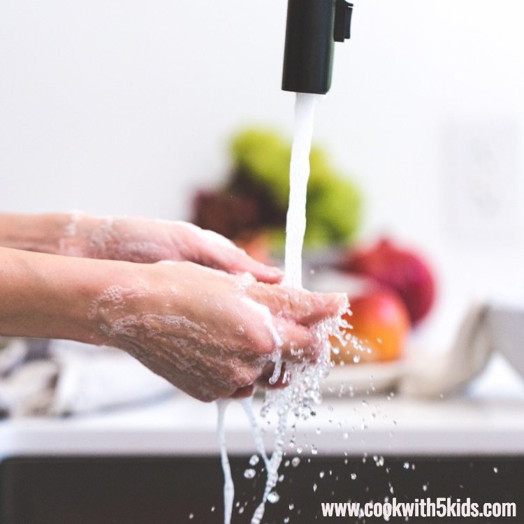 Wash your hands often to stay healthy in winter
