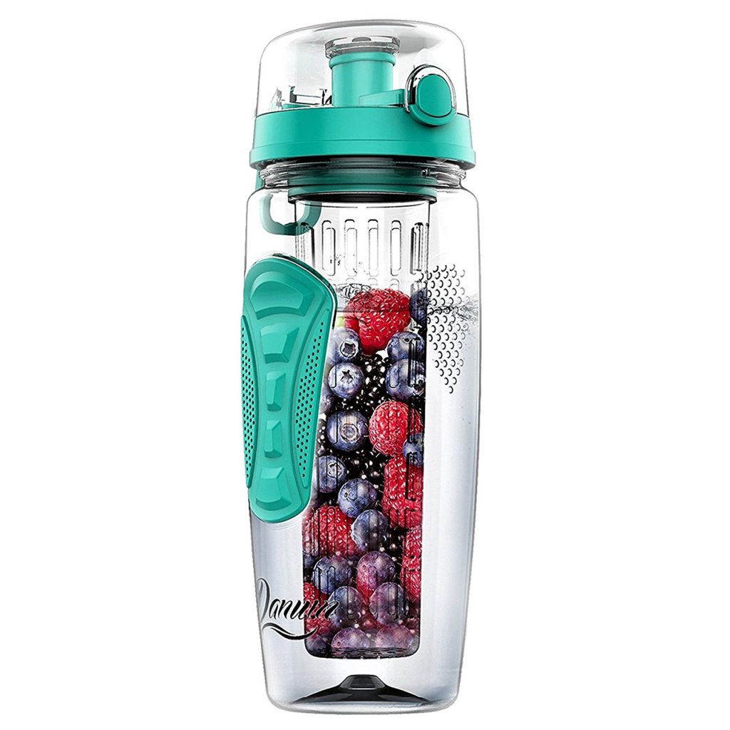 Infused fruit water bottle is great to help you drink more water