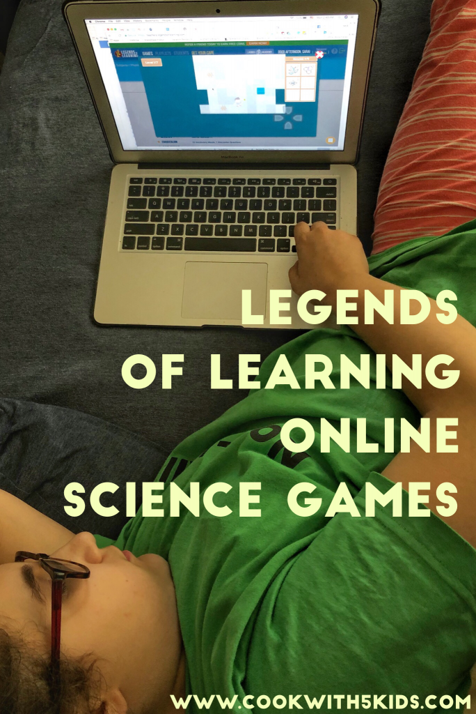 Legends of Learning Online Science Games