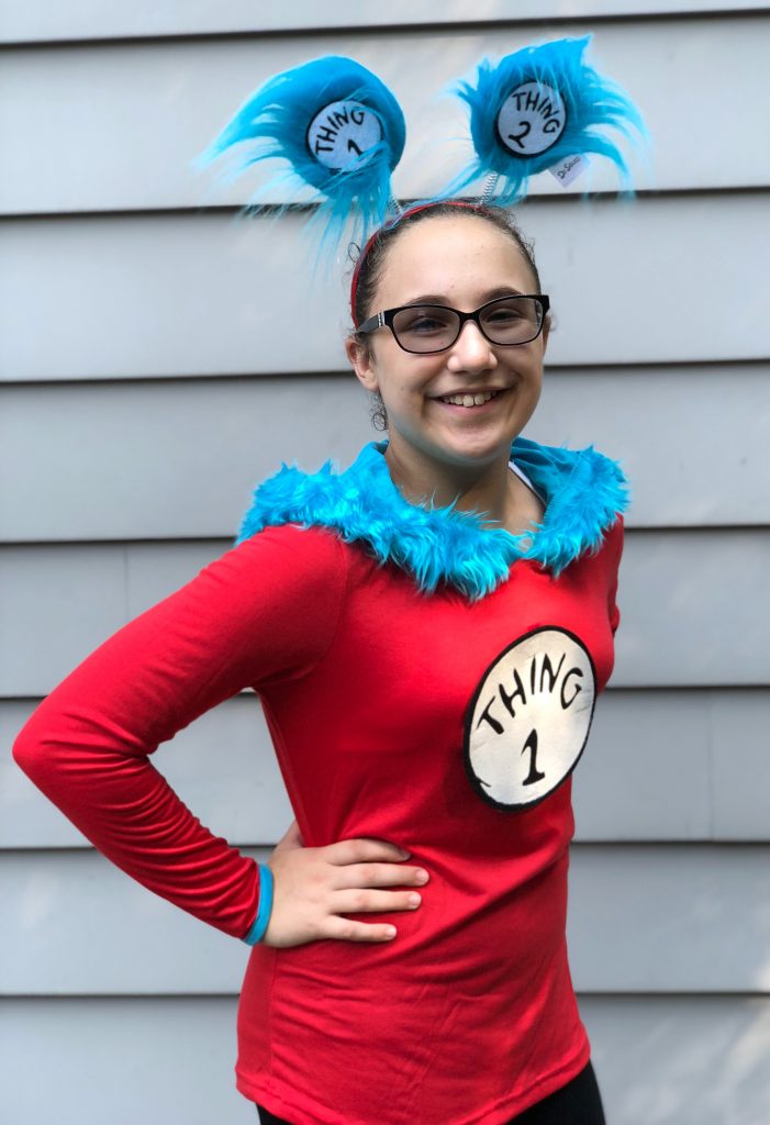 thing 1 or thing 2 easy halloween costume, so many to choose from at party city online store